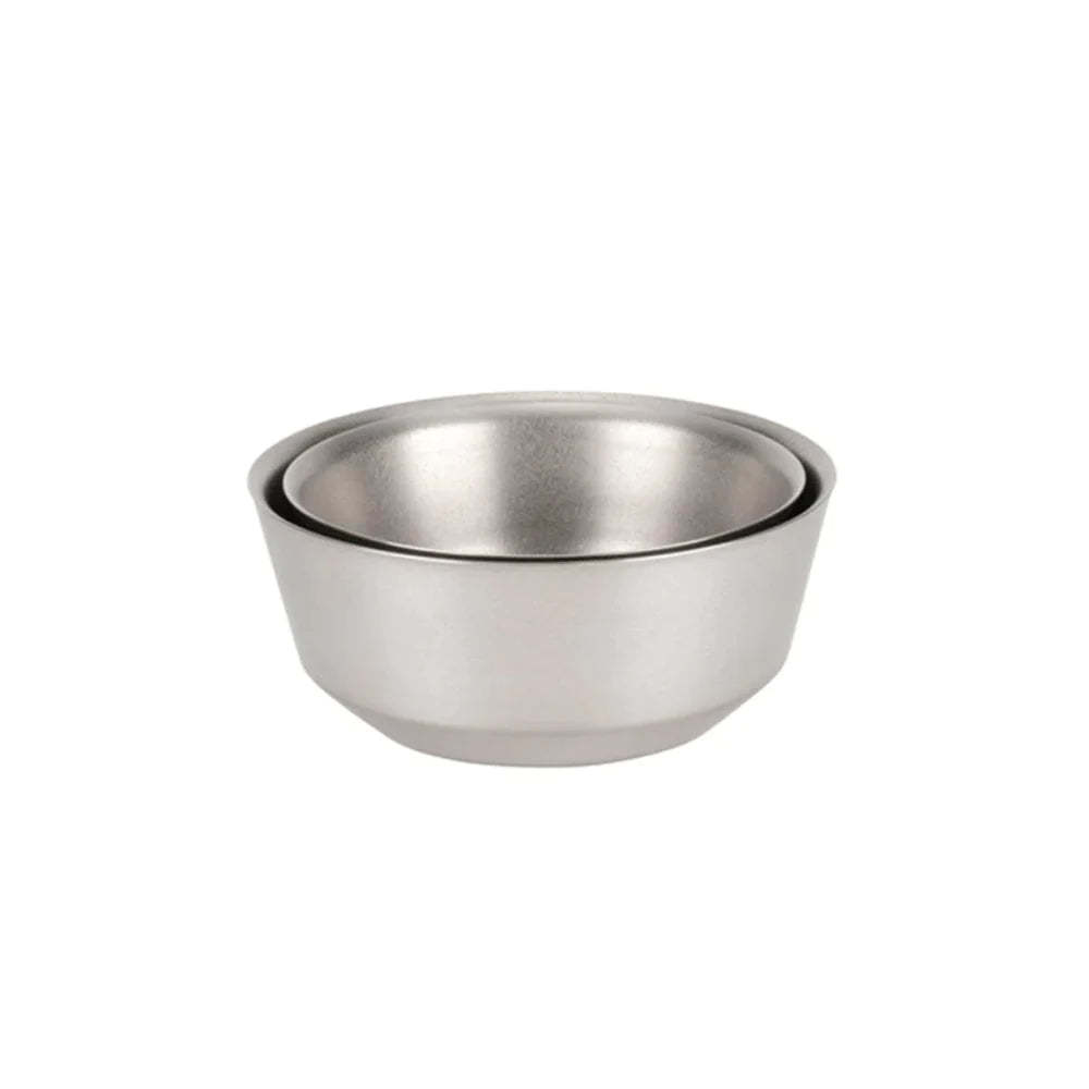 Snow Peak Ti-Double Bowl 400ml / 600ml-Goritta Works Sdn. Bhd. 202501017603 (1619017-X)