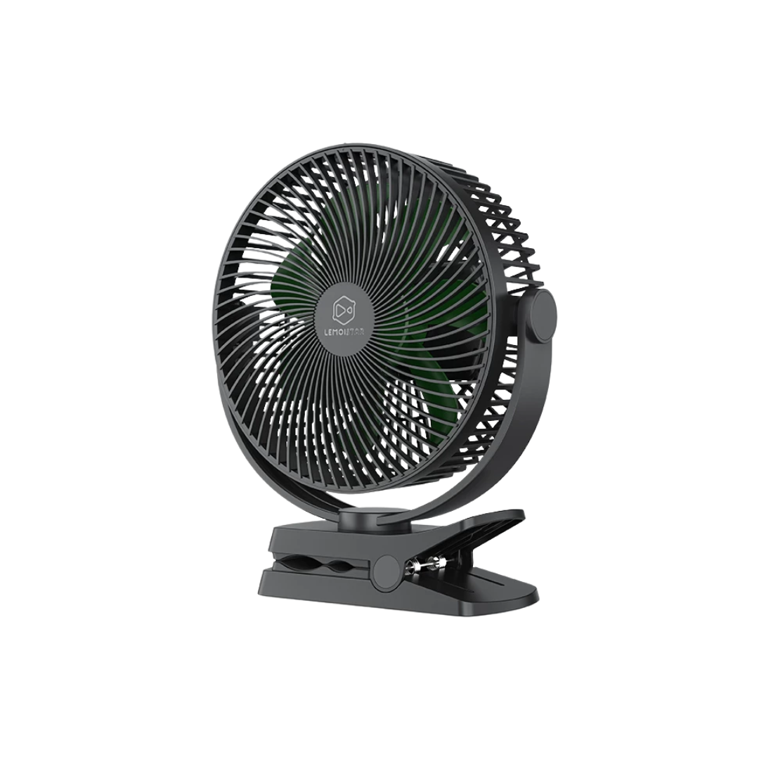 LEMOISTAR 4-in-1 Clip Fan - Black