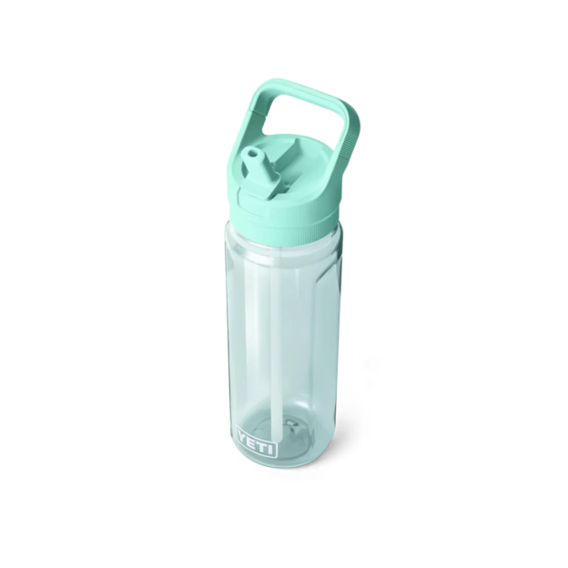 YETI Yonder 25 oz (750ml) Water Bottle with Color-Matched Yonder Straw Cap - Seafoam