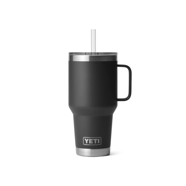 YETI Rambler 35 oz Straw Mug with Straw Lid - Black
