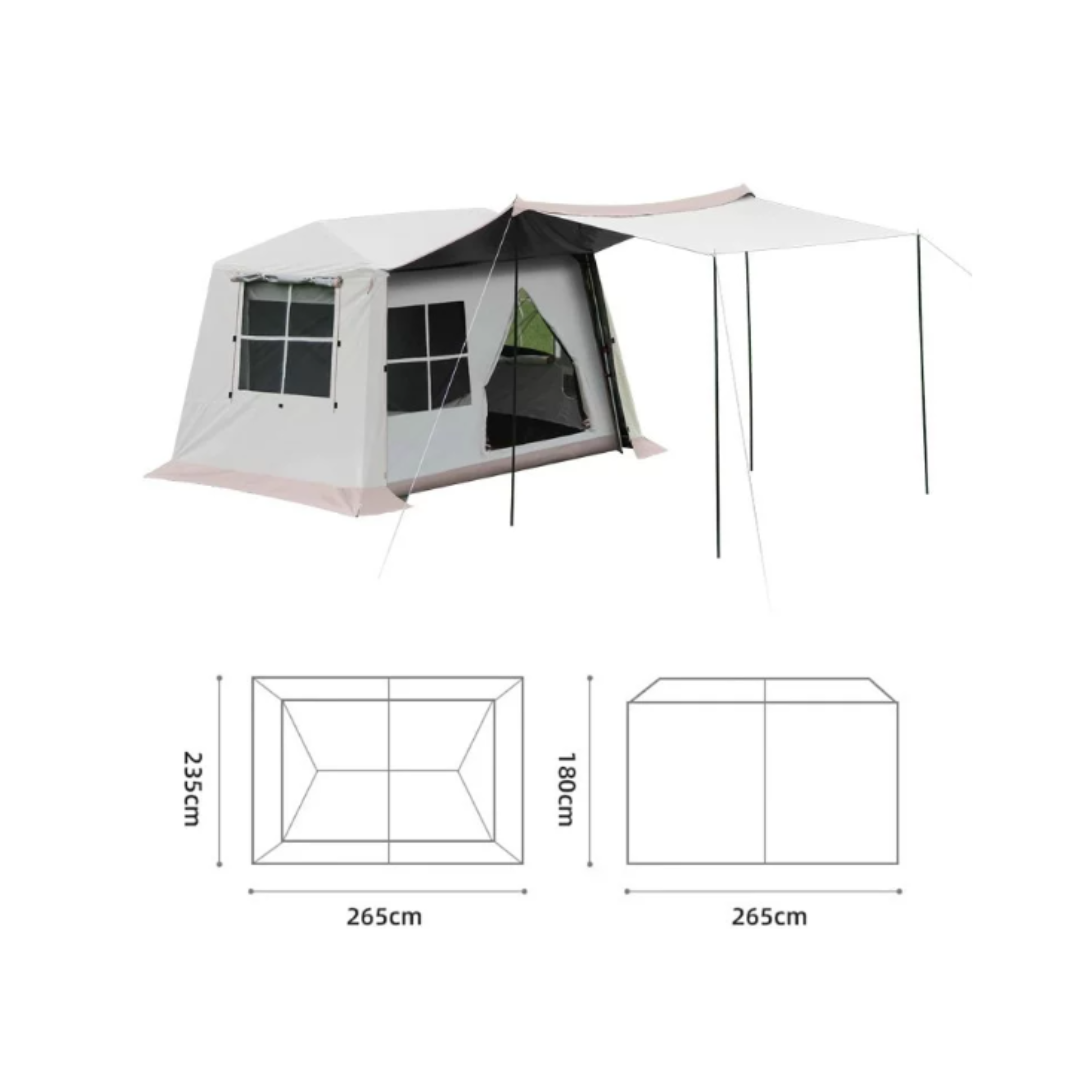 Stoic Villa 6.0 Black-Coated Automatic 2-3 person Tent 