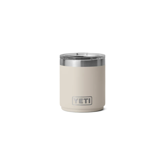 YETI Rambler 10 oz Stackable Lowball with MagSlider™ Lid - Cape Taupe (Ceramic Lining)