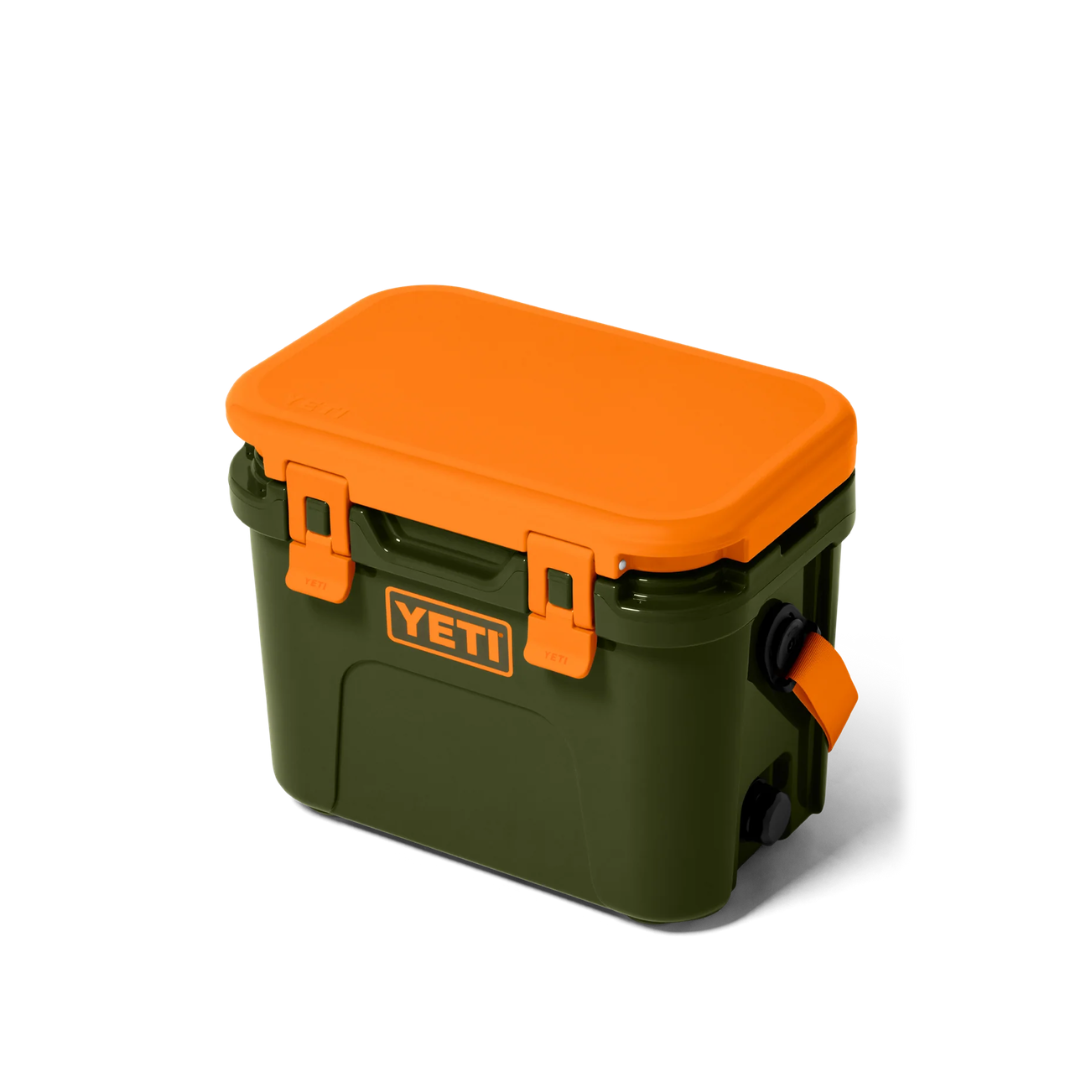 YETI Roadie 15 Hard Cooler - Olive/King Orange