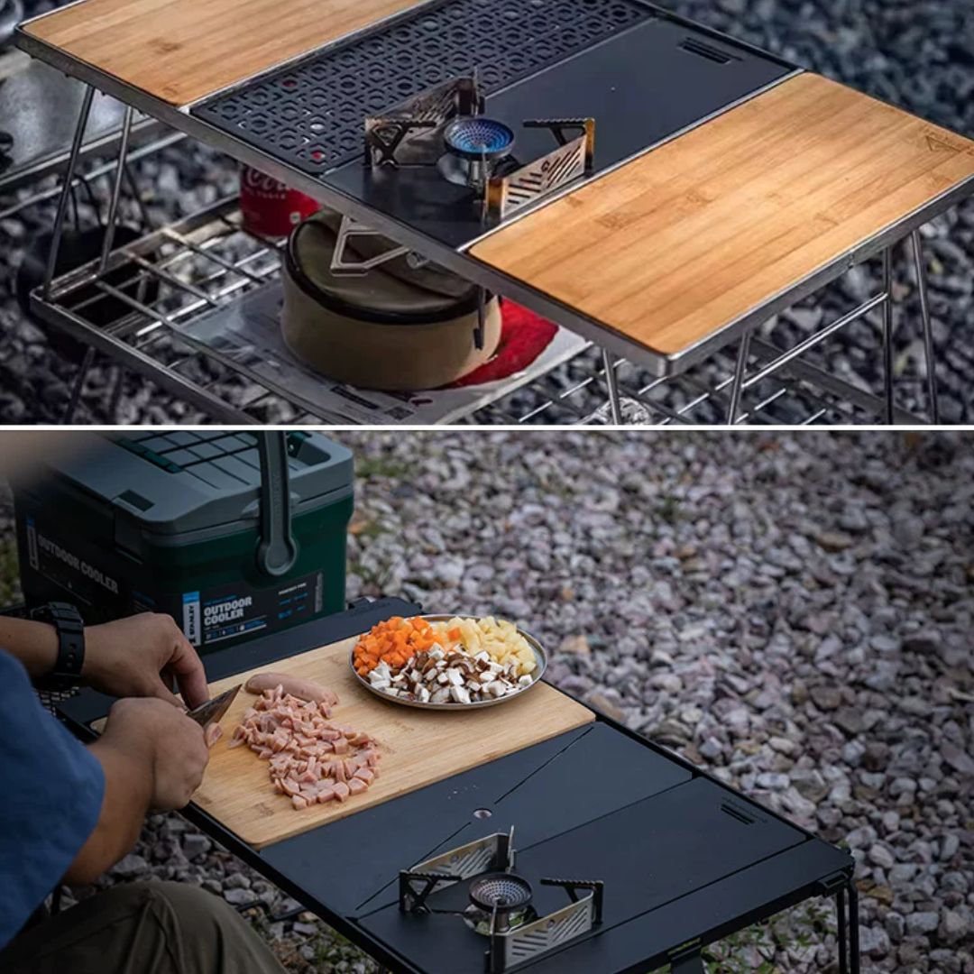 [Copy]Campingmoon XD-3F Portable Compact Spider Gas Stove