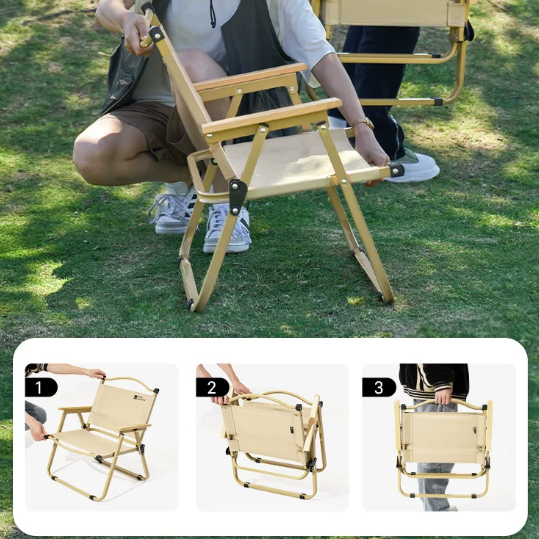 Mobi Garden SC Iron Low Chair 2.0 - Black