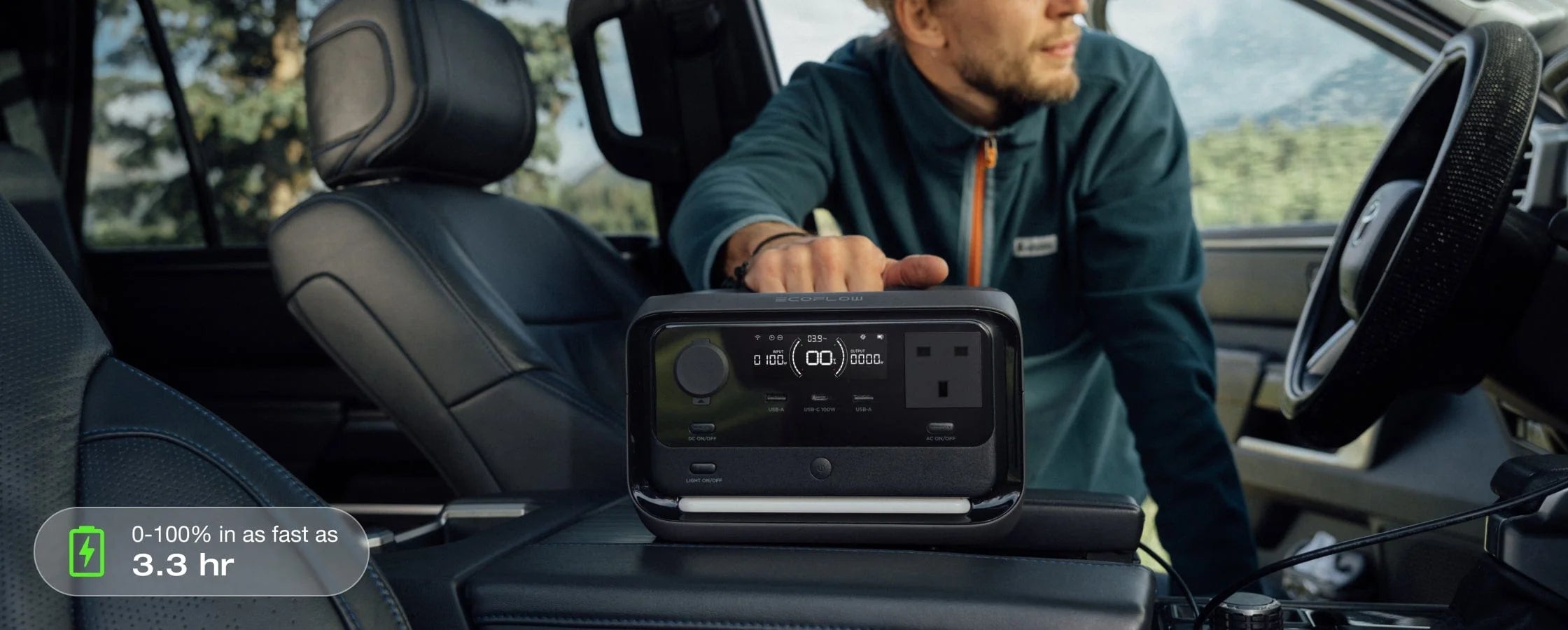 EcoFlow RIVER 3 Max Plus Portable Power Station 858Wh | 1200W