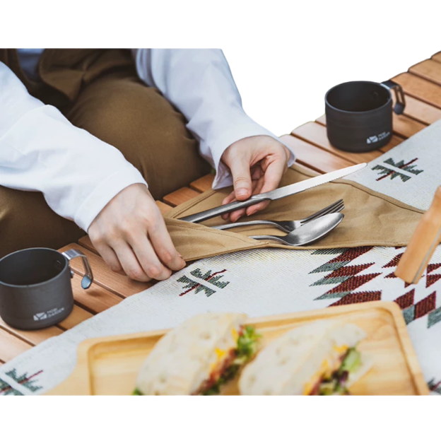 Mobi Garden Premium 304 Stainless Steel Camping Cutlery