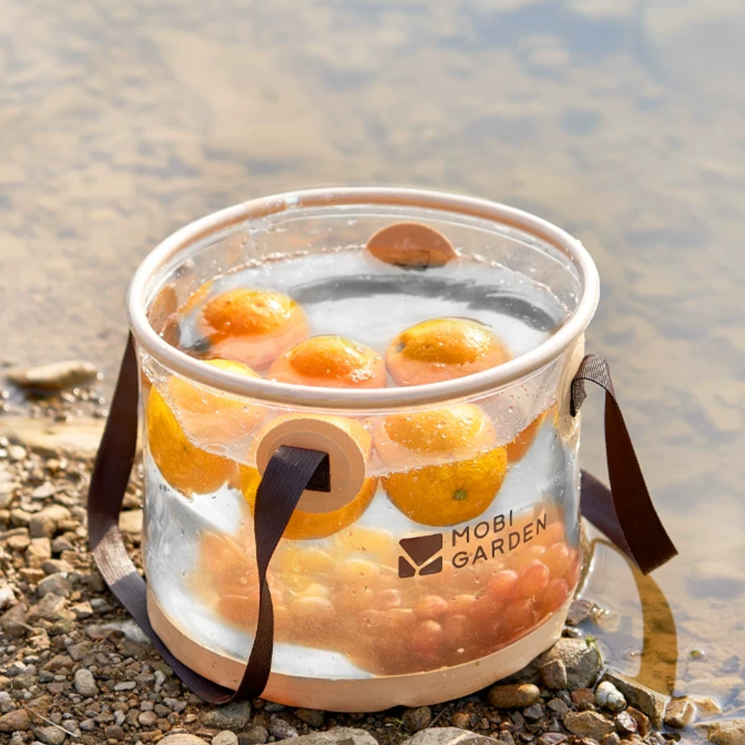 Mobi Garden Semitransparent Foldable Bucket