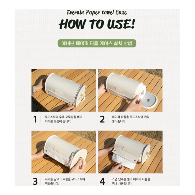 KZM Evernin Paper Towel Case