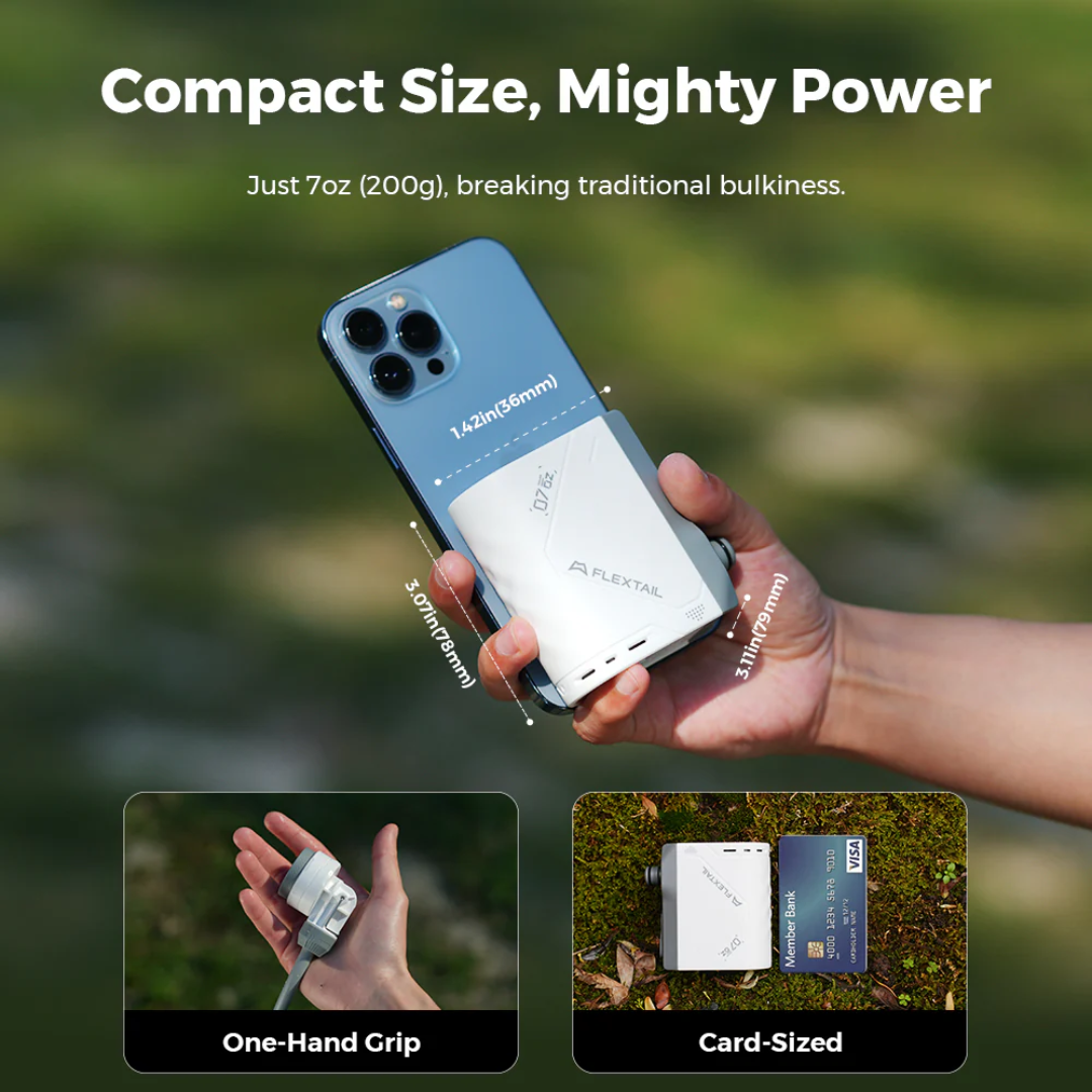 Flextail Tiny Shower - Portable & High-Pressure Waterfall Flow