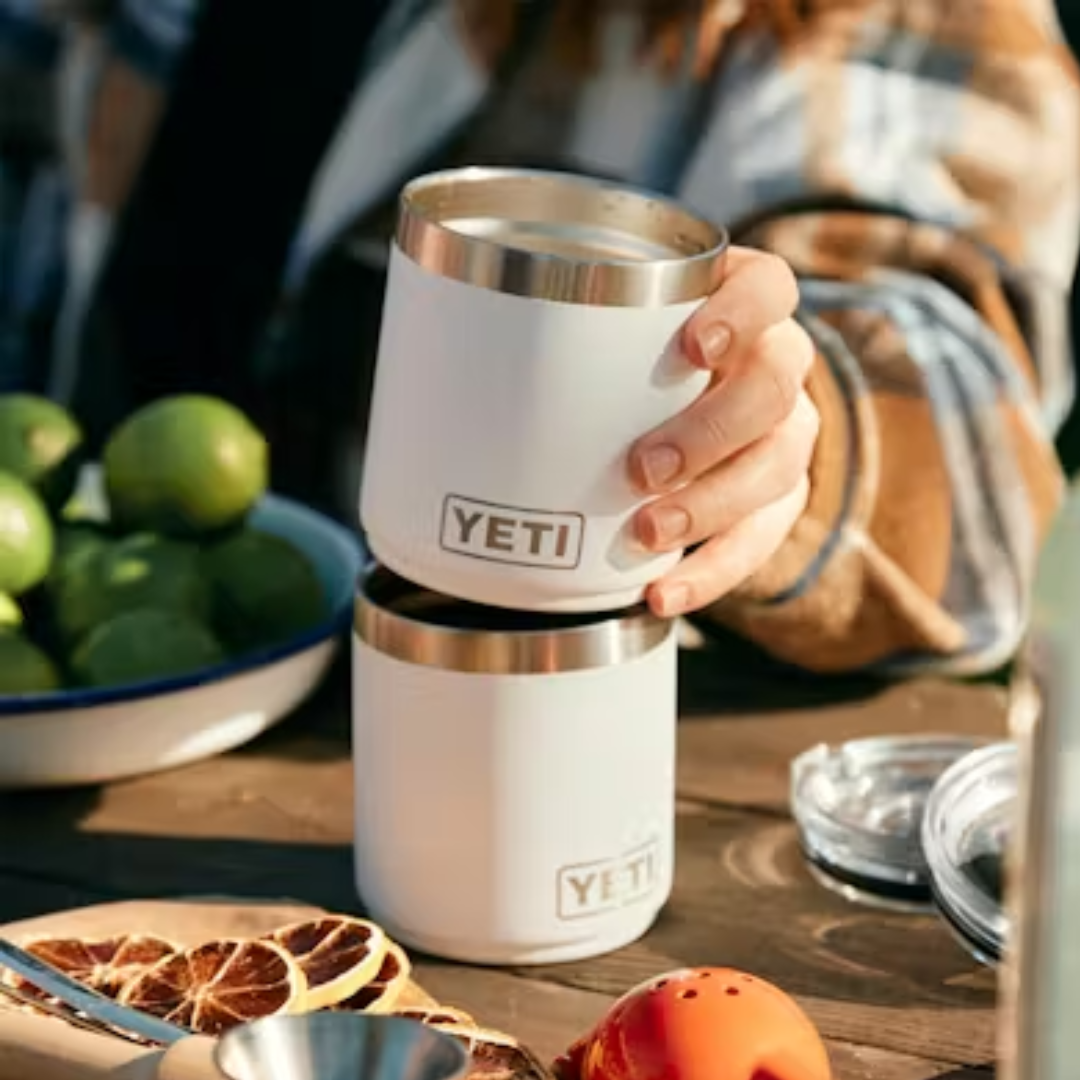YETI Rambler 10 oz Stackable Lowball with MagSlider™ Lid - Wetlandds Camo