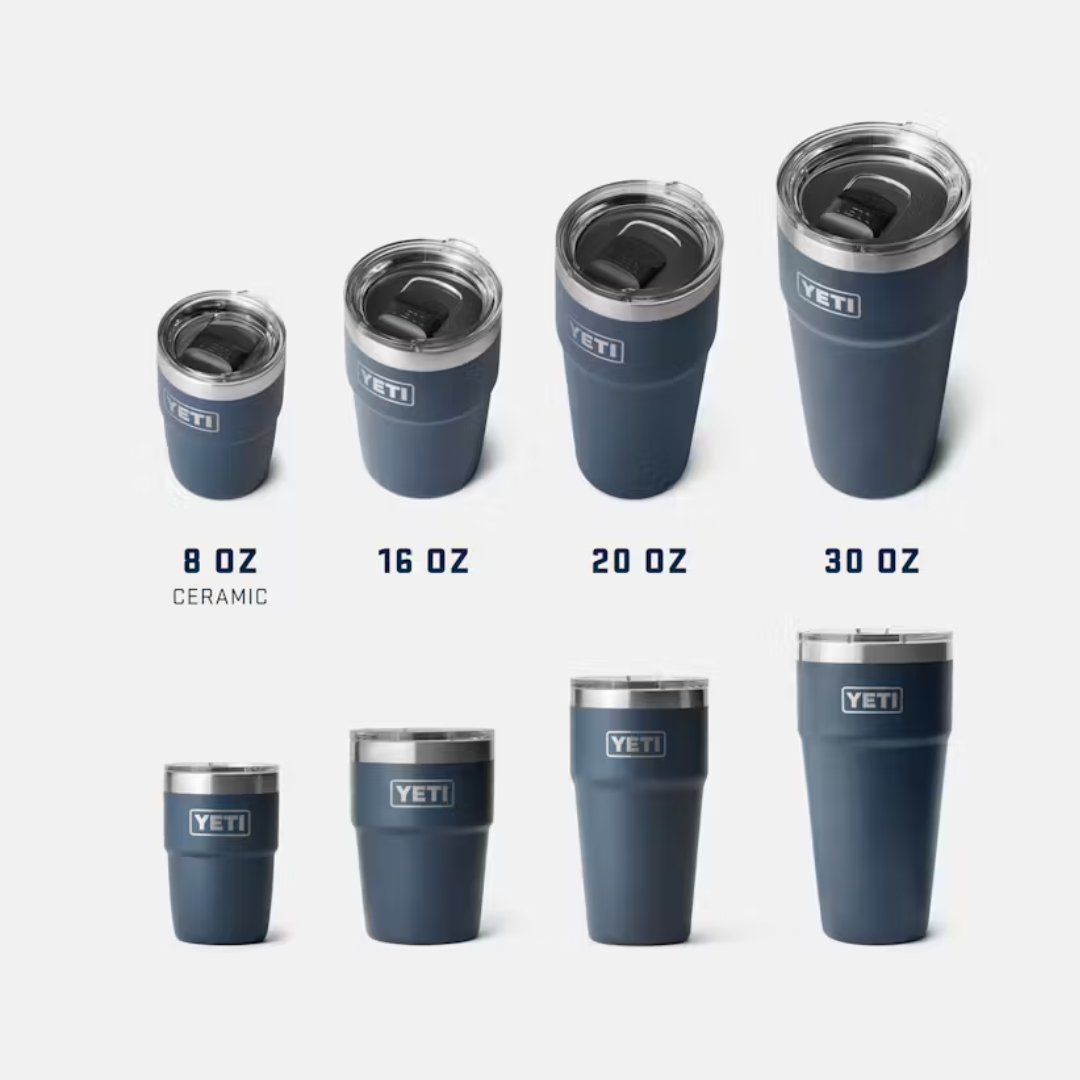 YETI Rambler 16 oz Stackable Cup with MagSlider™ Lid - Black