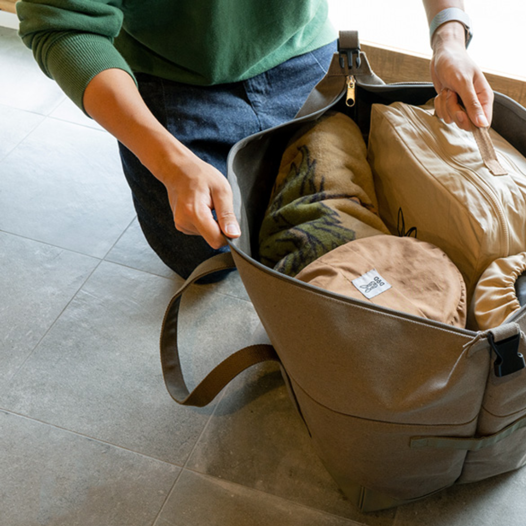 DOD Tote Hako Na-Ru Bag (40L) - Black