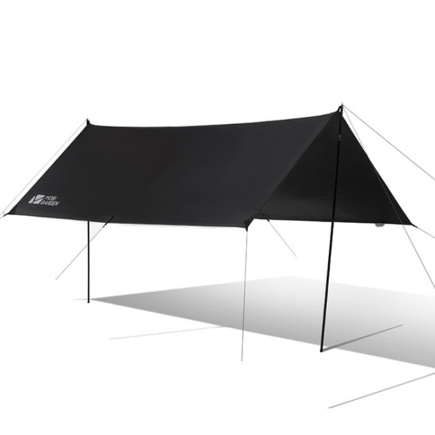 Mobi Garden 410 Black Coating Tarp - Black