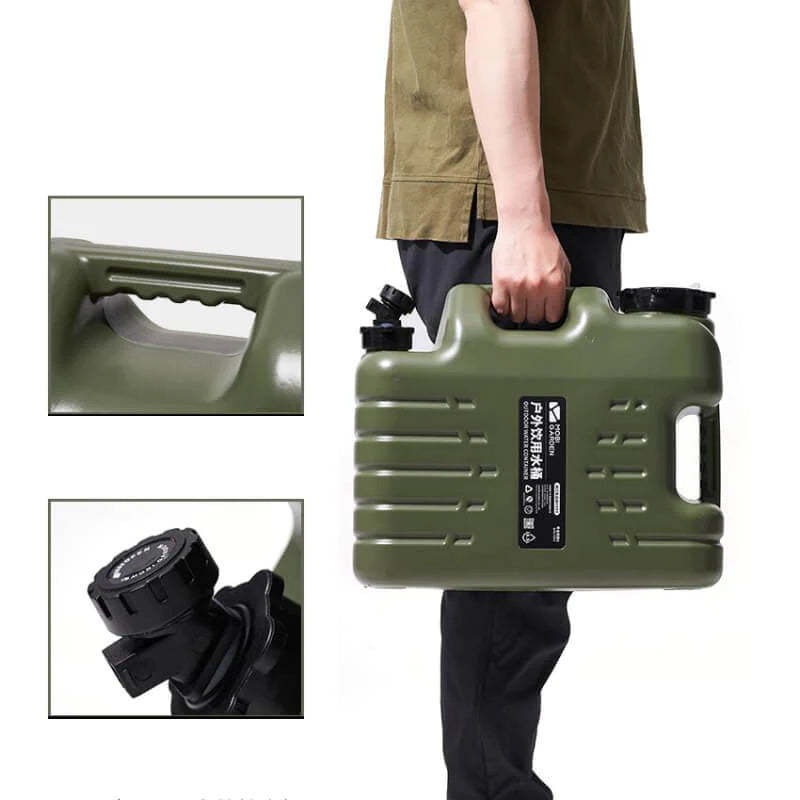 Mobi Garden XZ Buckey Pro Water Tank 18.5L - Olive Green