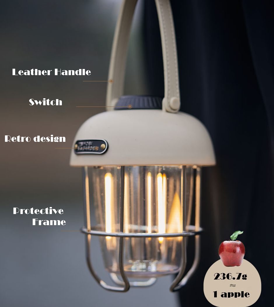 Mobi Garden Star Retro Light L1- Beige-Goritta Works Sdn. Bhd. 202501017603 (1619017-X)