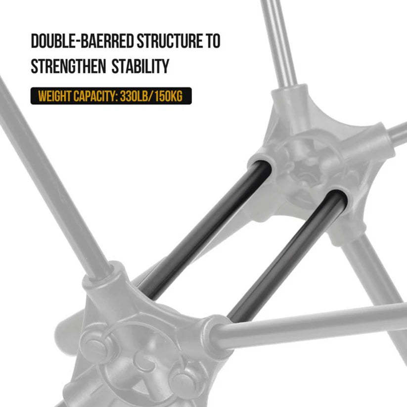 OneTigris Portable Camping Chair Large - 03 Multicam