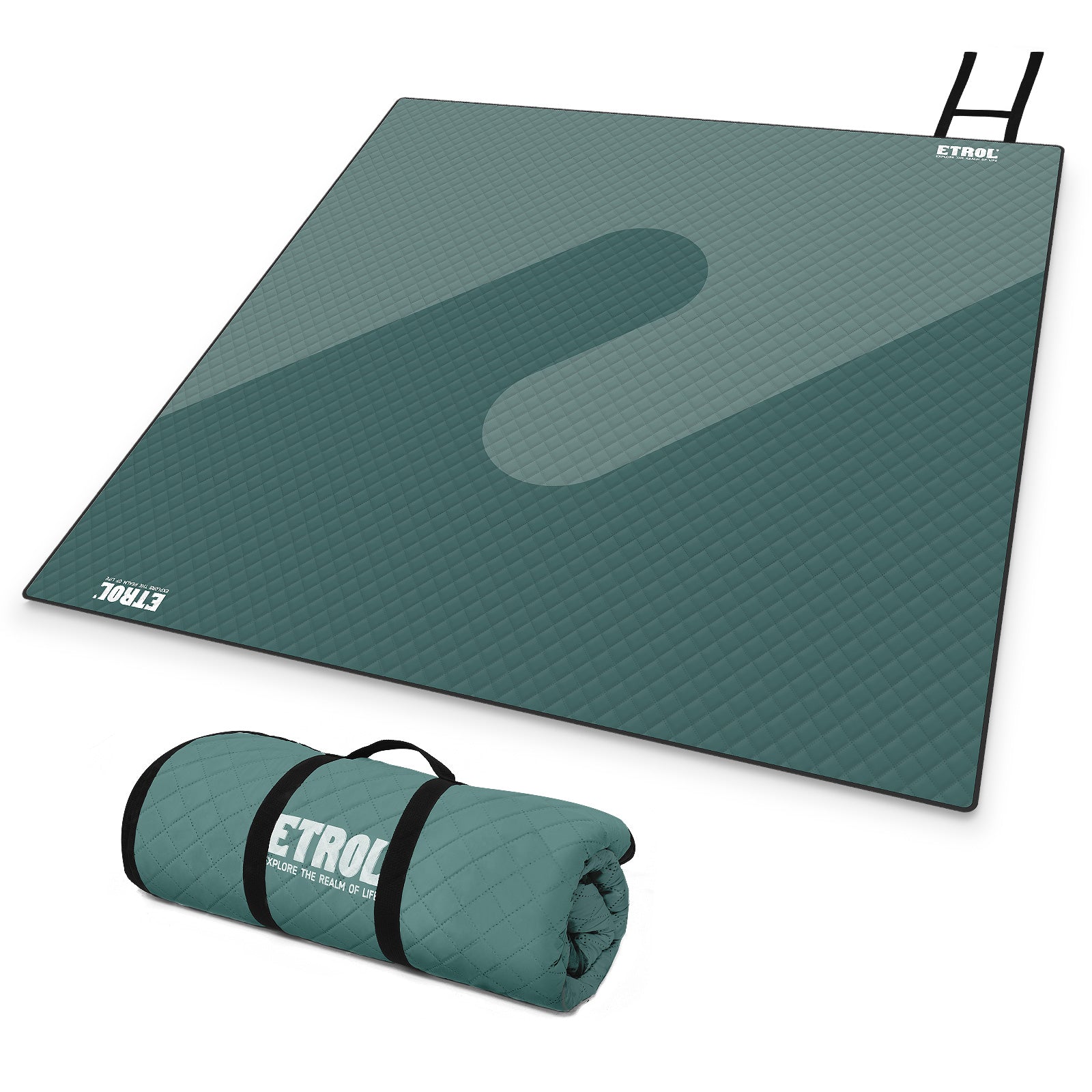 Etrol Smobula Picnic Mat - Dark Green-Goritta Works Sdn. Bhd. 202501017603 (1619017-X)