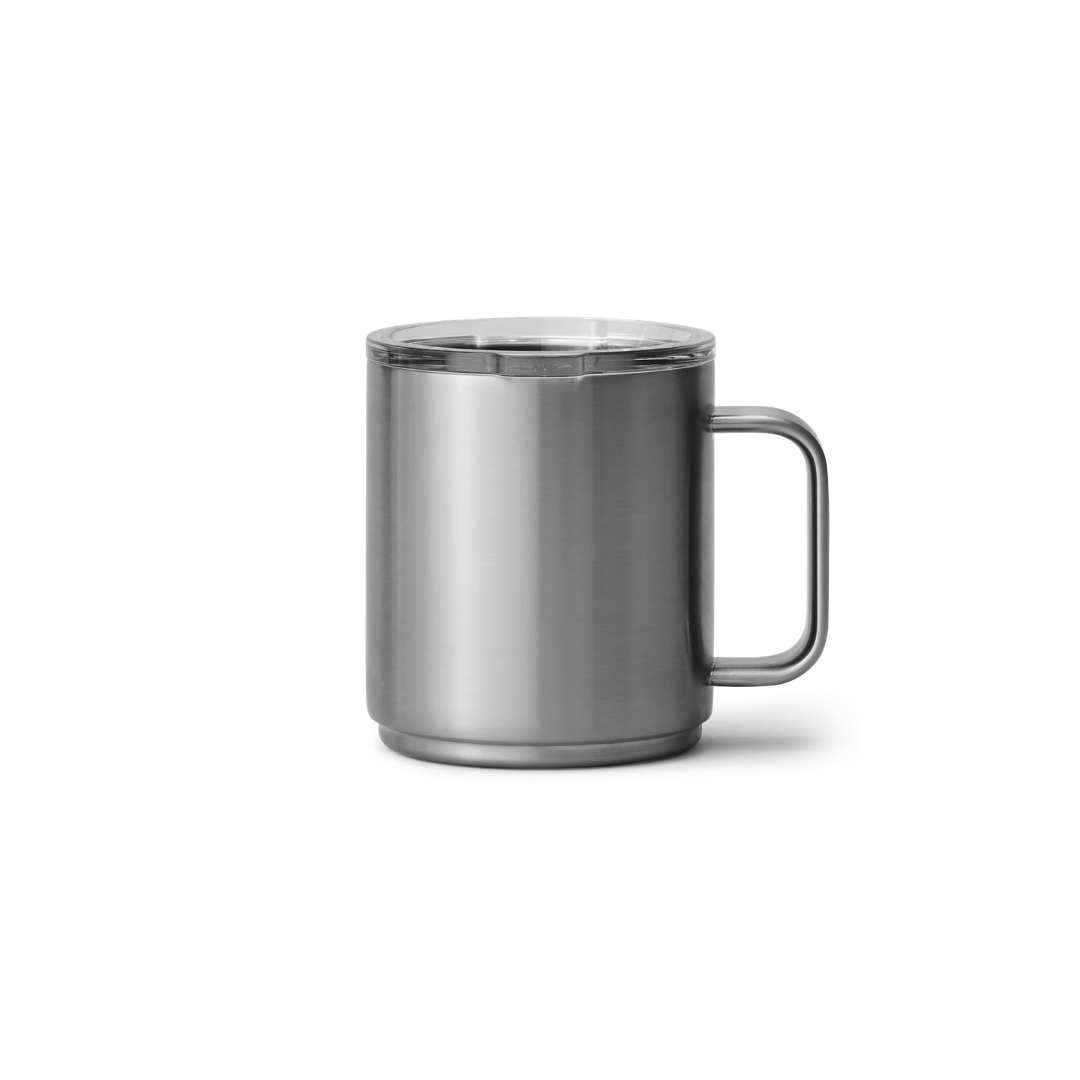 YETI Rambler 10 oz Stackable Mug with DuraSip™ Ceramic Lining - Stainless Steel