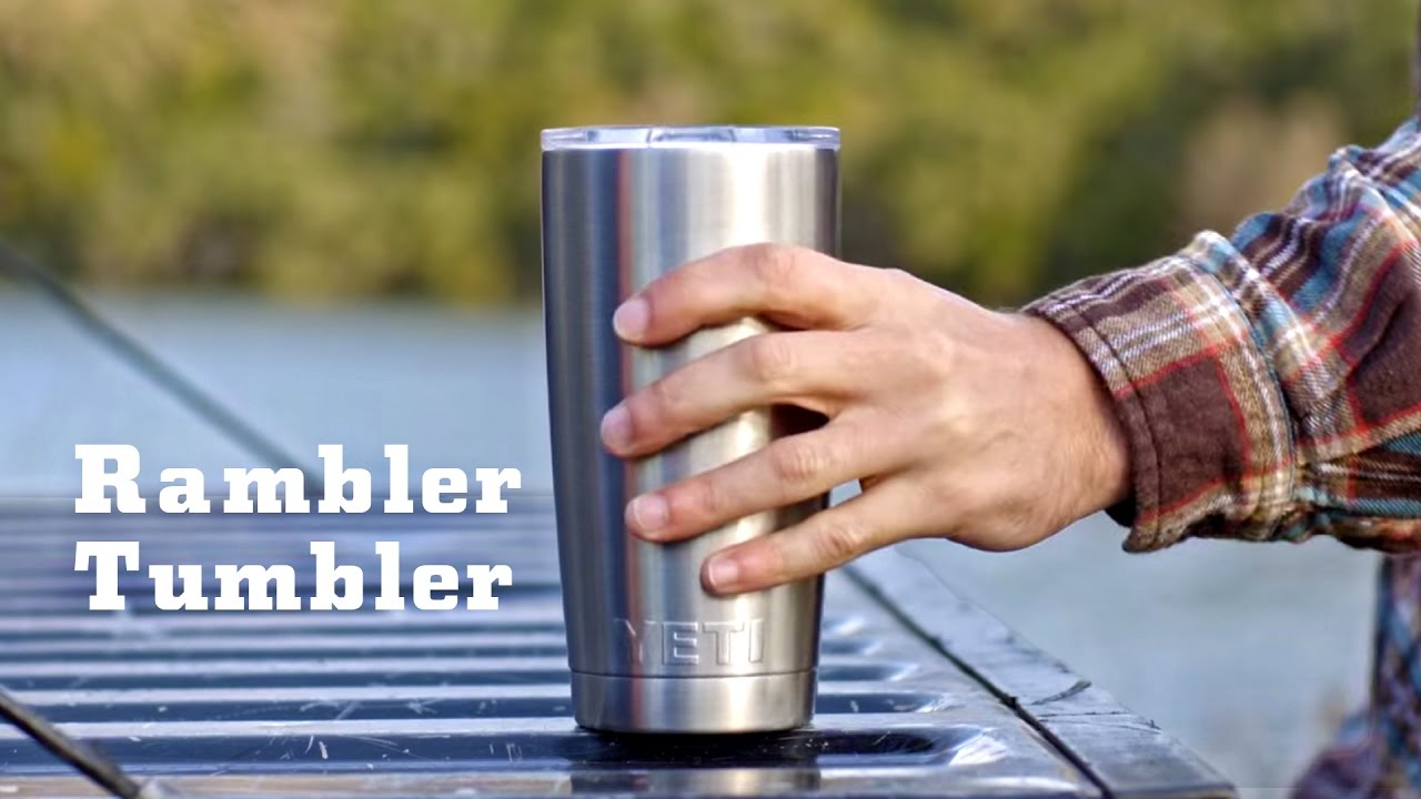YETI Rambler 20 oz Tumbler - Black