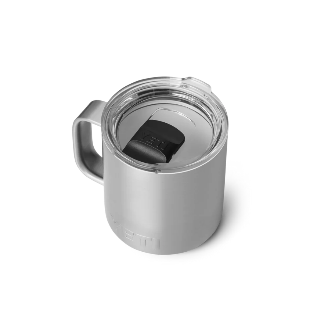 YETI Rambler 10 oz Stackable Mug with DuraSip™ Ceramic Lining - Stainless Steel