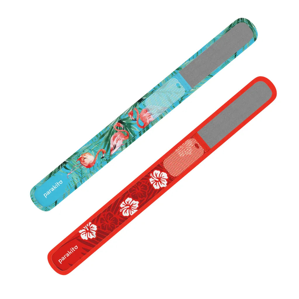 PARA’KITO® Mosquito Repellent Adult Double Wristband - Hawaii red / Flamingo-Goritta Works Sdn. Bhd. 202501017603 (1619017-X)