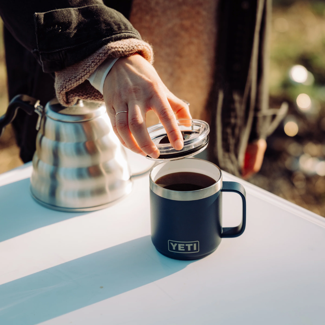 YETI Rambler 10 oz Stackable Mug with DuraSip™ Ceramic Lining - Black
