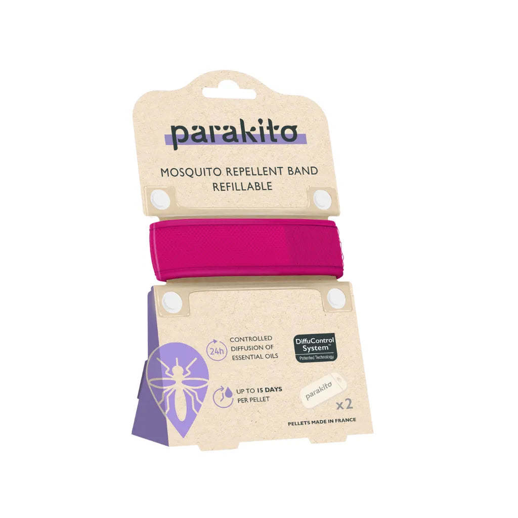 PARA’KITO® Mosquito Repellent Adult Wristband - Fushia-Goritta Works Sdn. Bhd. 202501017603 (1619017-X)