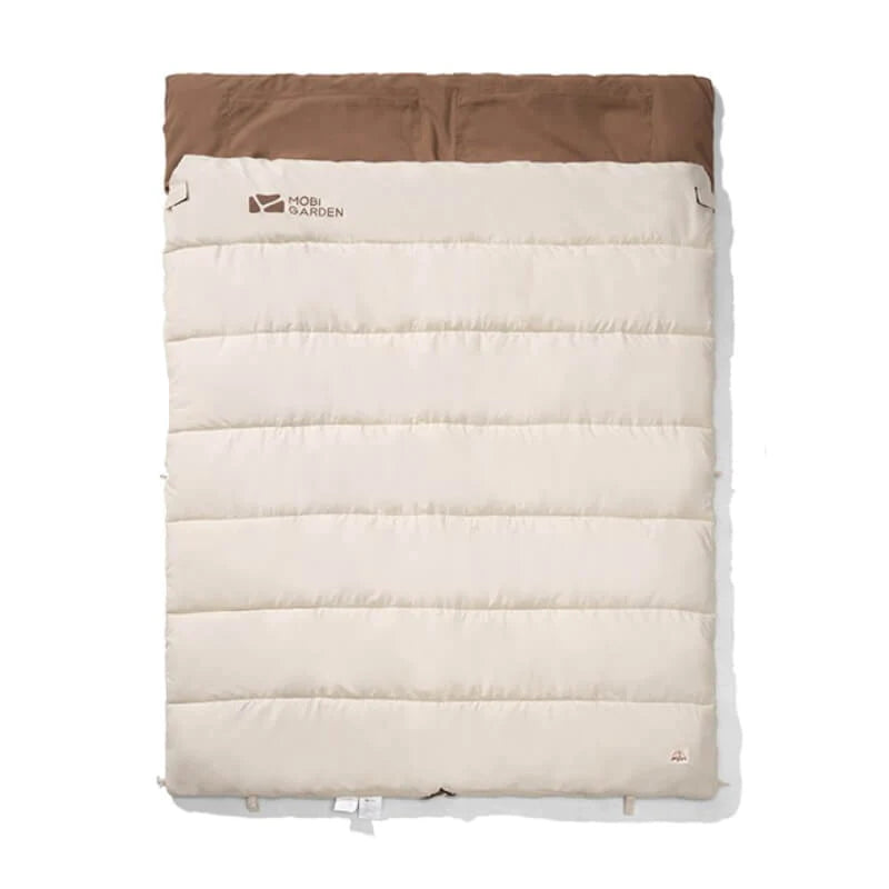 Mobi Garden Crescent Double Sleeping Bag - Ivory-Goritta Works Sdn. Bhd. 202501017603 (1619017-X)