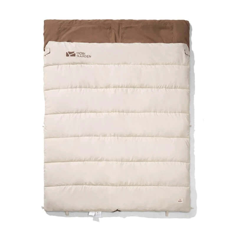 Mobi Garden Crescent Double Sleeping Bag - Ivory-Goritta Works Sdn. Bhd. 202501017603 (1619017-X)