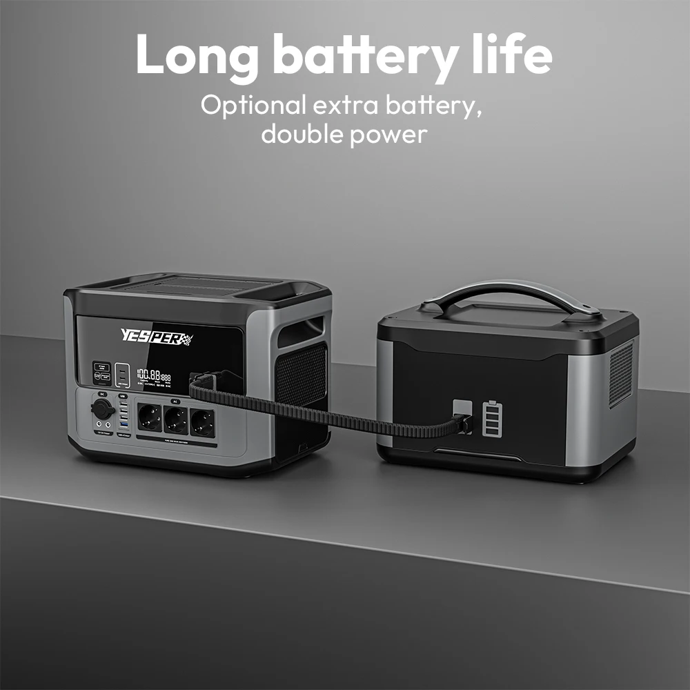 YESPER Portable Power Station PB-58 LIFEPO4 - 1408Wh