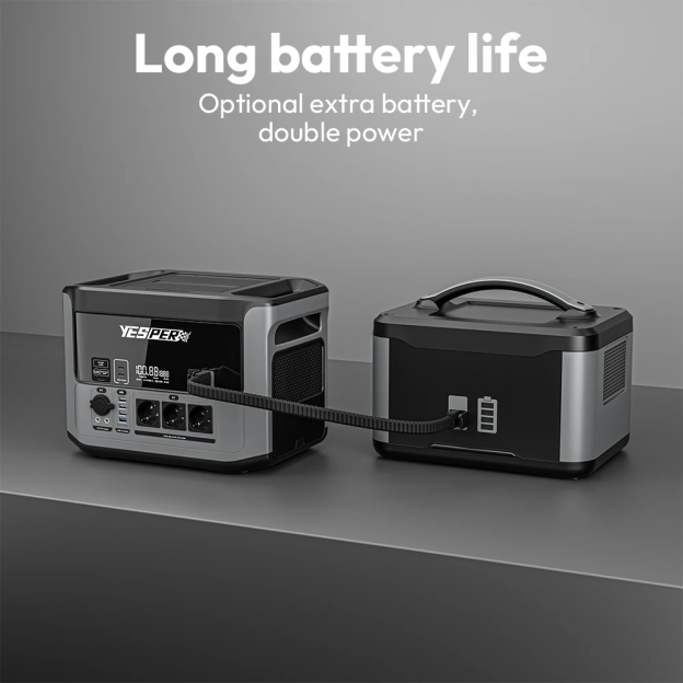 YESPER Portable Power Station PB-58 LIFEPO4 - 1408Wh