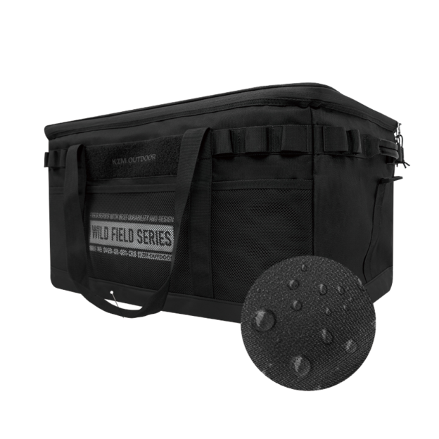 KZM Black Field Carry Bag L