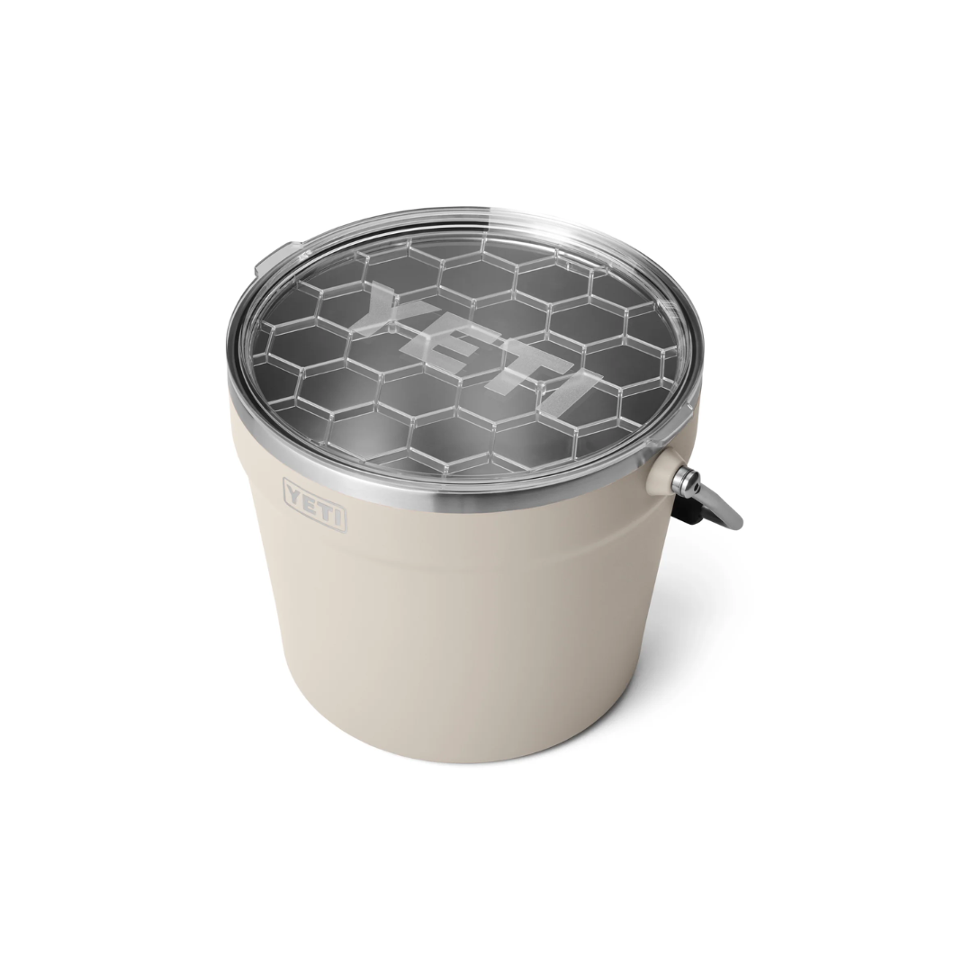 YETI Rambler Beverage Bucket with Lid 7.6L - Cape Taupe