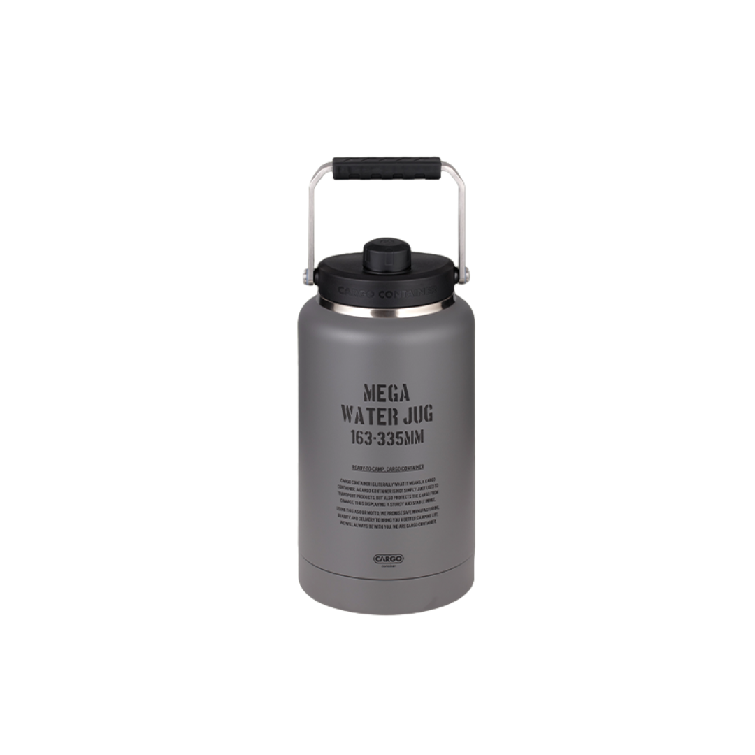 Cargo Container Mega Water Jug 3.8L - Gray