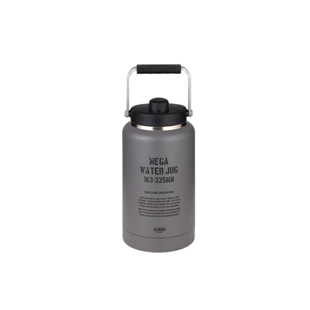 Cargo Container Mega Water Jug 3.8L - Gray