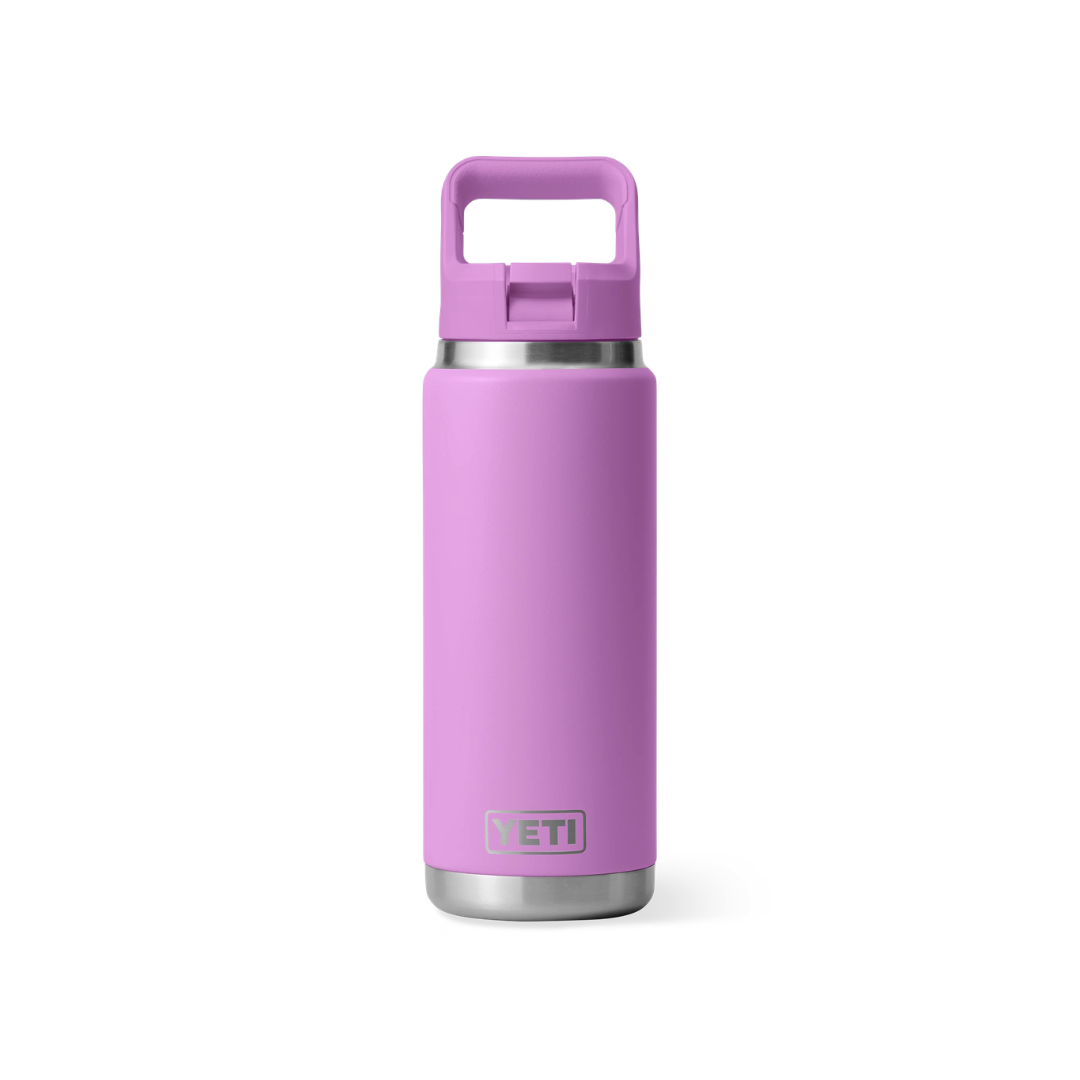 YETI Rambler 26 oz Water Bottle With Color-Matched Straw Cap - Desert Bloom