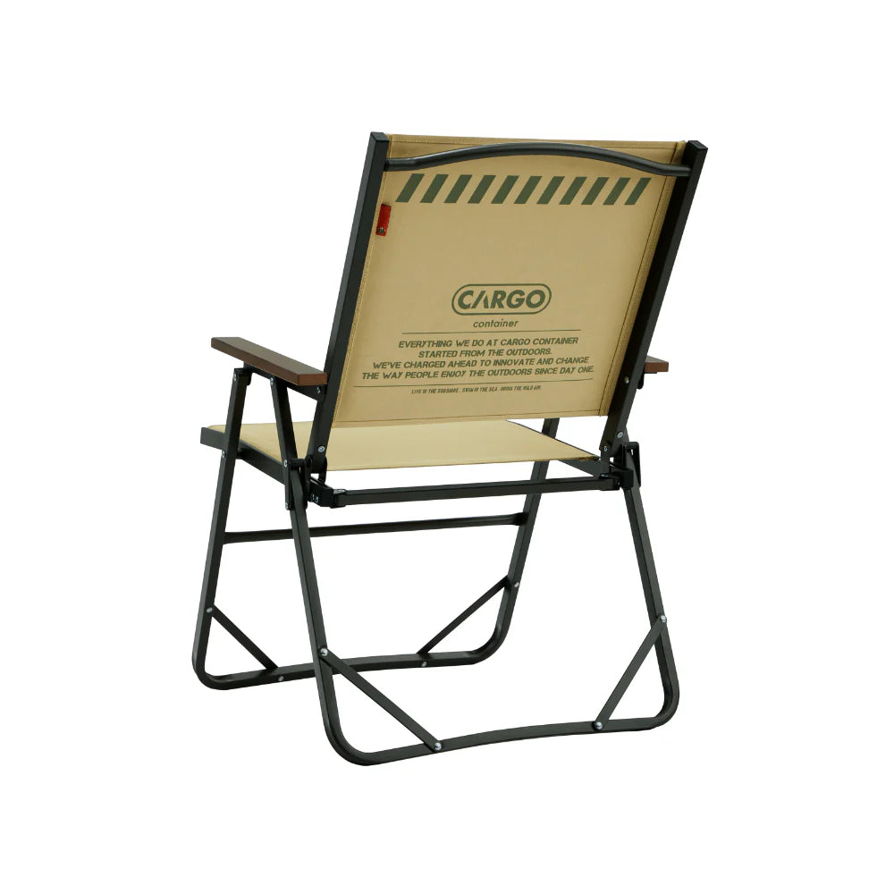 Cargo Container Cosy Folding Chair L - Beige-Goritta Works Sdn. Bhd. 202501017603 (1619017-X)