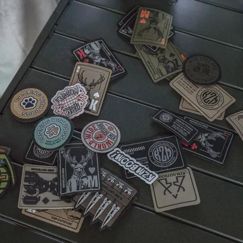 KZM Weaving Wappen 3P Set Field -Tan