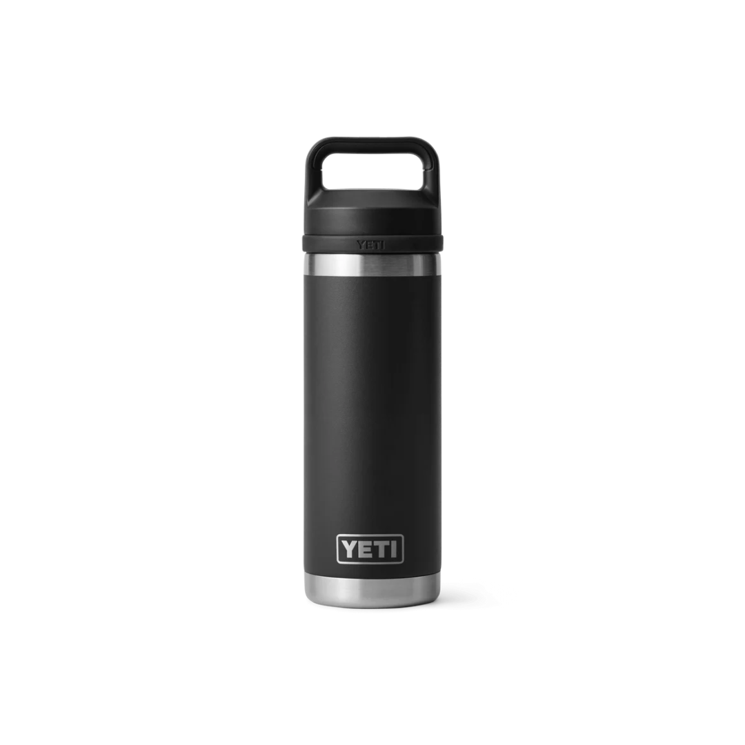 YETI Rambler 18 oz  Water Bottle with Chug Cap - Black