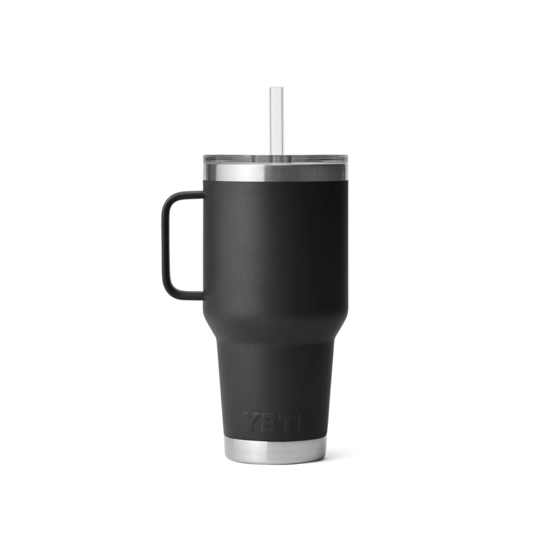 YETI Rambler 35 oz Straw Mug with Straw Lid - Black