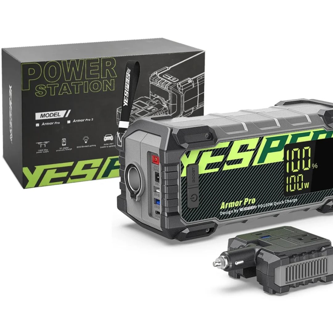YESPER Armor Pro Power Startion with Jump Starter 240Wh