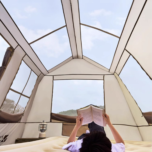 Mobi Garden Holiday Mountain Residence 5.9 Automatic 3-4 person Tent - Black Coated