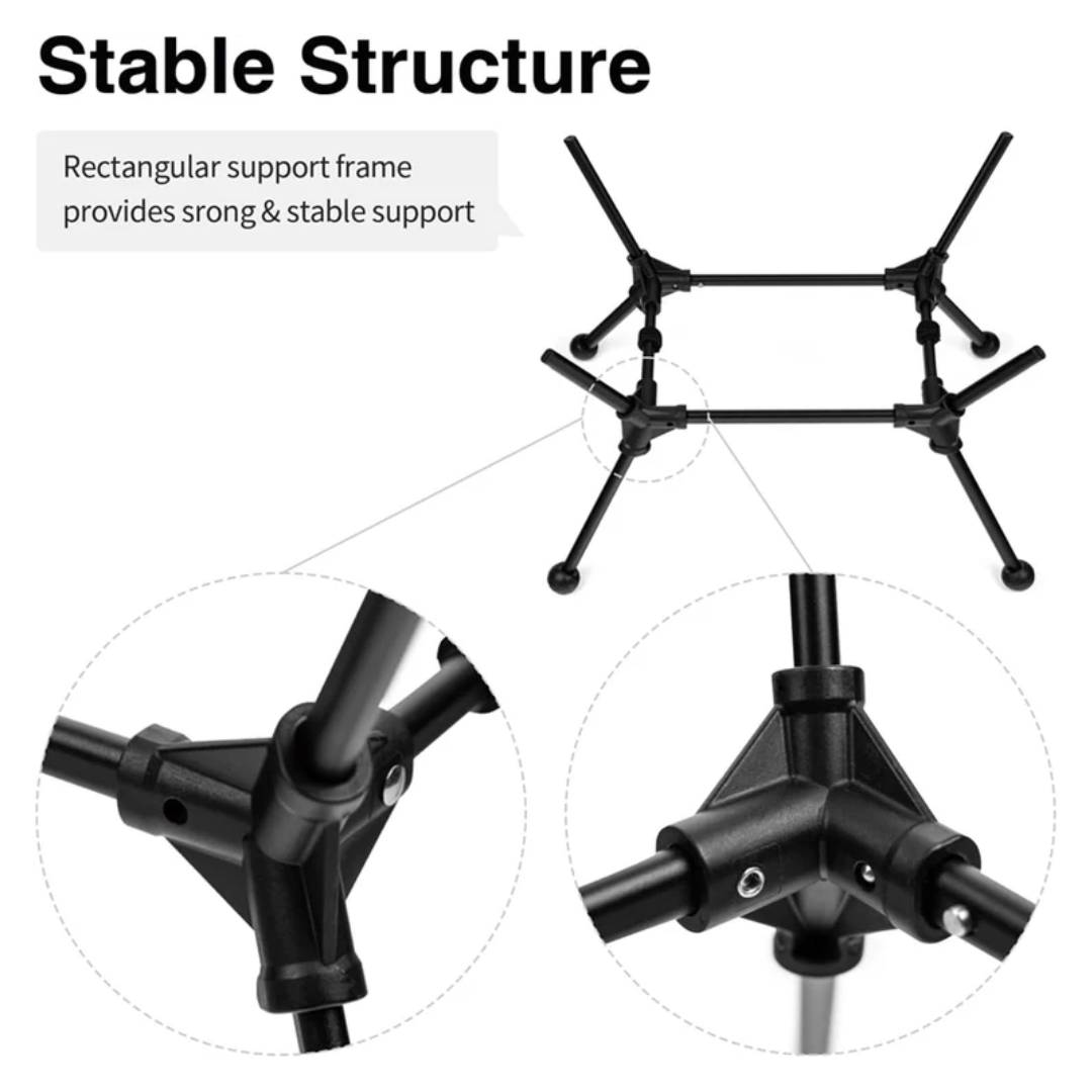 OneTigris Dipper Camping Table - Black 