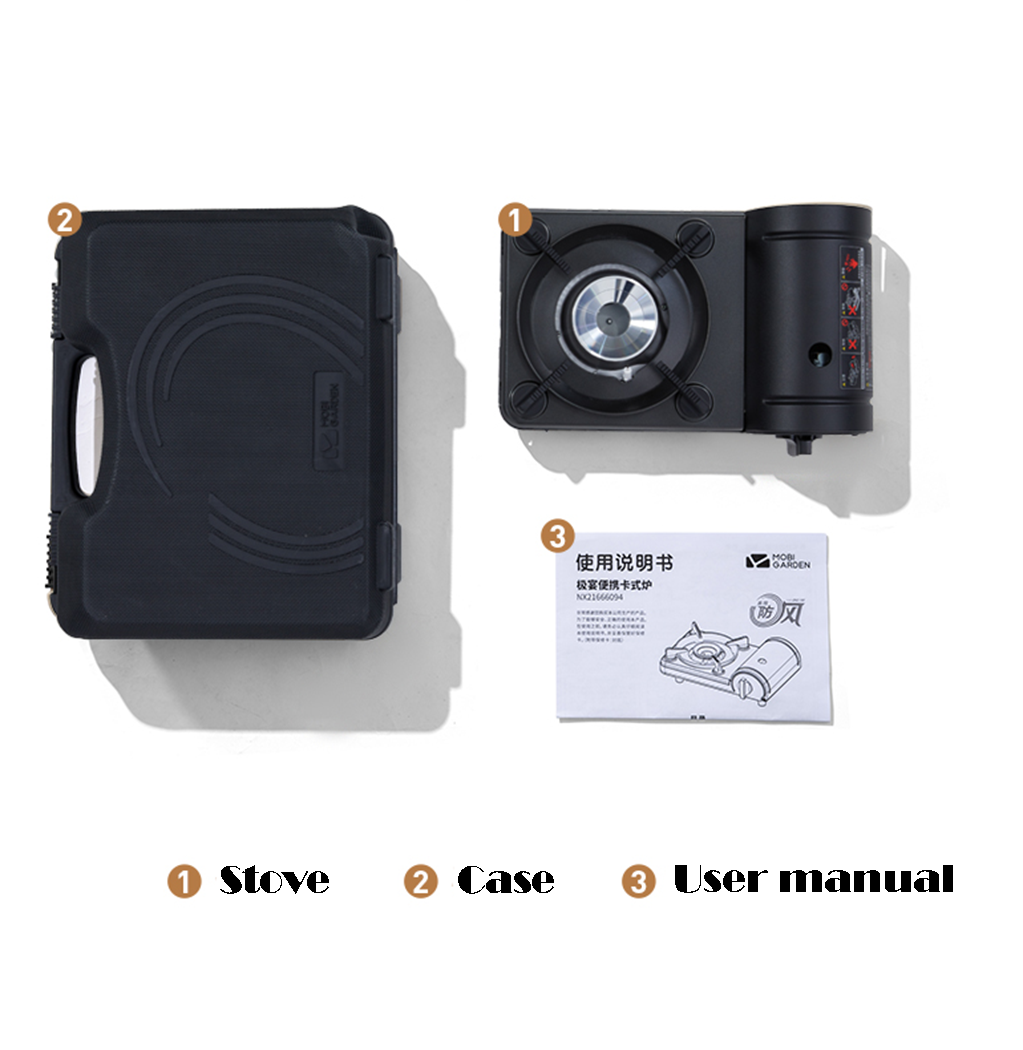 Mobi Garden x Iwatani Cassette Stove - Black-Goritta Works Sdn. Bhd. 202501017603 (1619017-X)