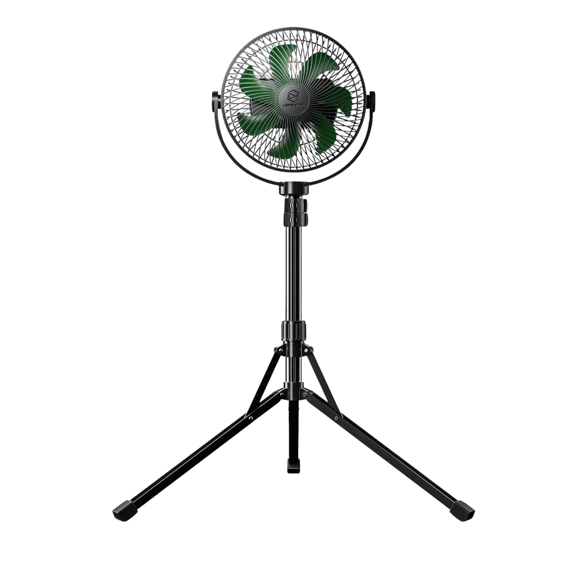 LEMOISTAR 10inch Camping Stand Fan with tripod 20000mAh - Black