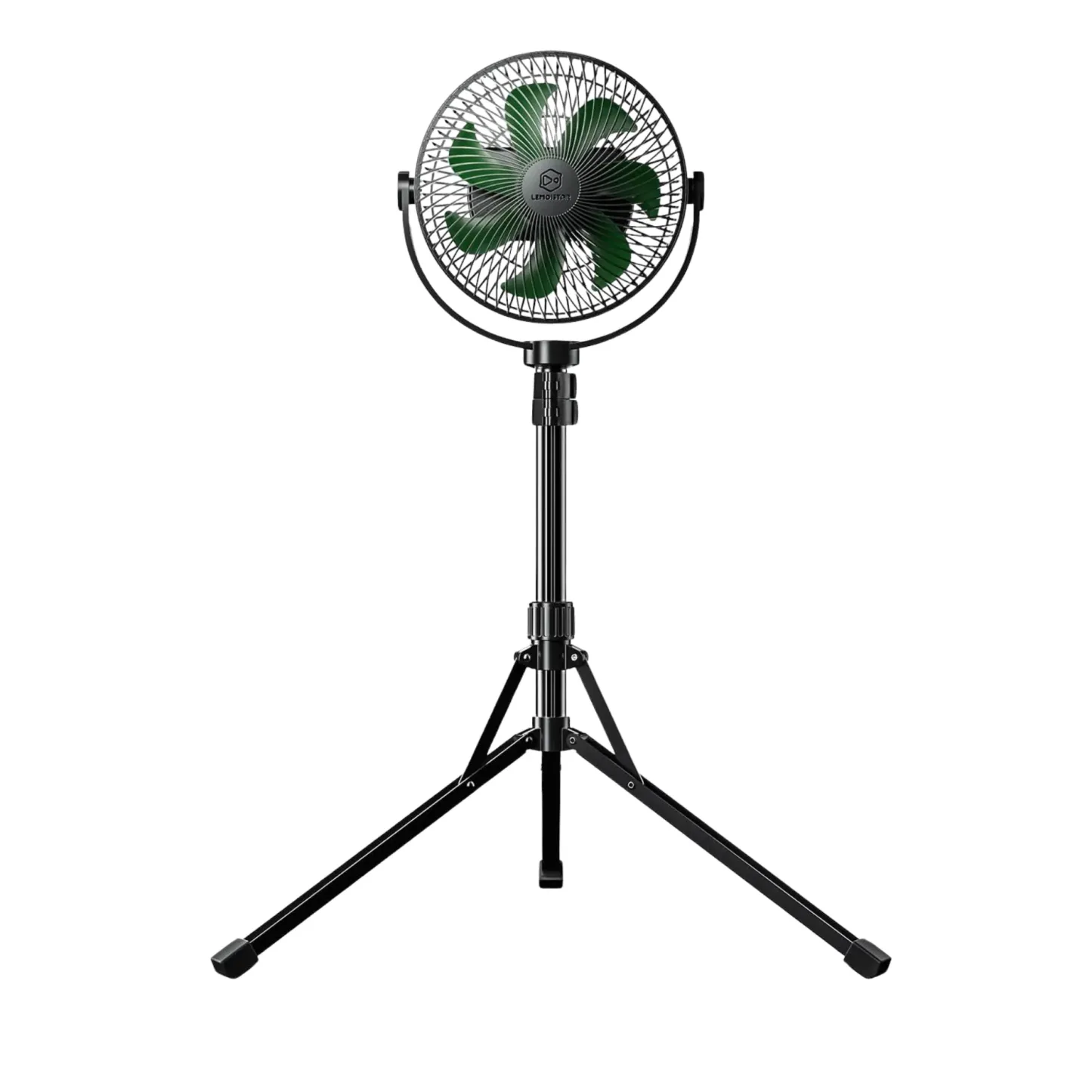 LEMOISTAR 10inch Camping Stand Fan with tripod 20000mAh - Black