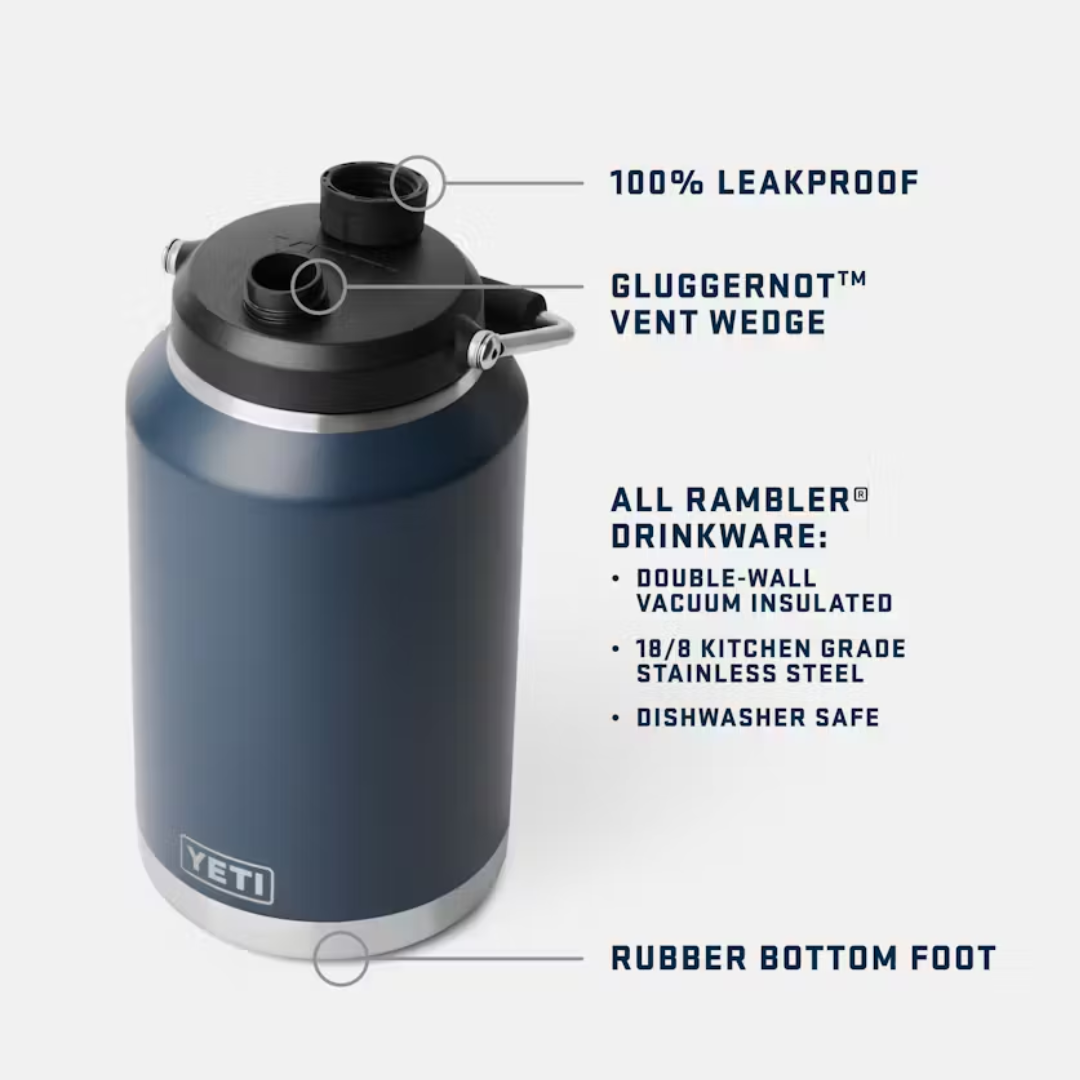 YETI Rambler 1 Gallon Jug 2.0 - Black