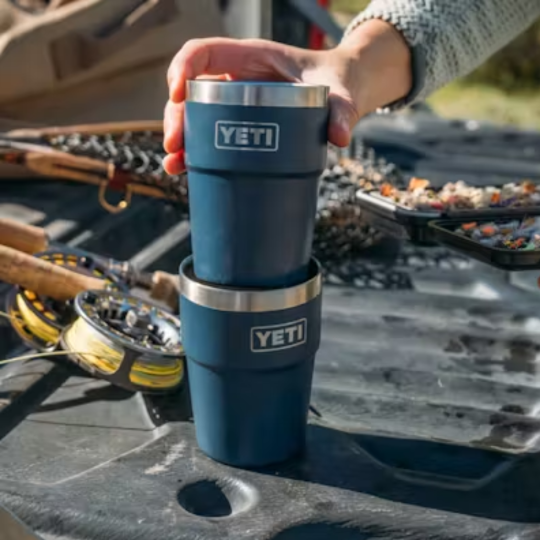 YETI Rambler 16 oz Stackable Cup with MagSlider™ Lid - Black