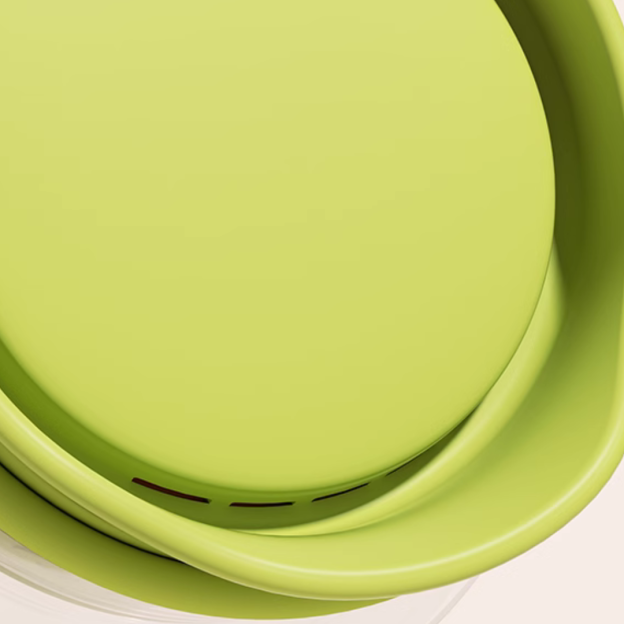 CHAKO LAB Chubby Glass Pot - Orange / Blue-Goritta Works Sdn. Bhd. 202501017603 (1619017-X)